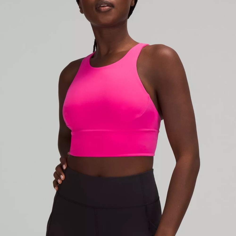 Sonic Pink Wunder Train Longline Bra